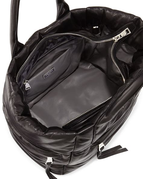 bomber bag prada|Prada Nappa Bomber Bag .